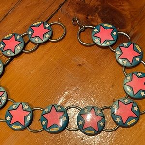 1970 Peter Max Button Necklace